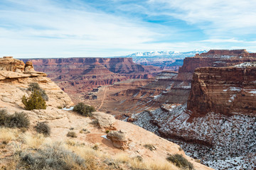 Panorama Canyonlands National Park in Utah