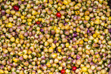 Unknown fruit for sale in Furong Ancient Town, Hunan, China