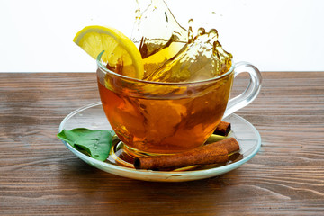 green herbal tea