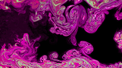 Fluid Art. Abstract colorful background,  Mixing paints. Modern art.