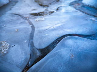 Whimsical and incredible ornaments of ice Textures and backgrounds