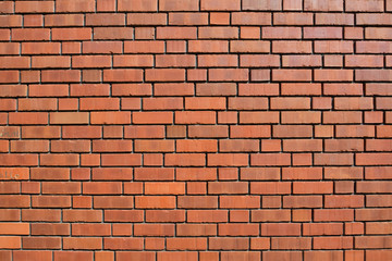 Modern wall in brick-pattern style