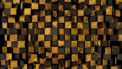 abstract background wallpaper golden and black