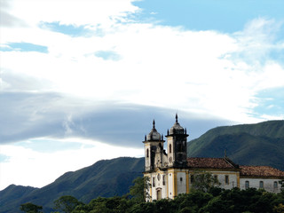 Fototapeta na wymiar Cidade Histórica - Ouro Preto, MG - Brasil