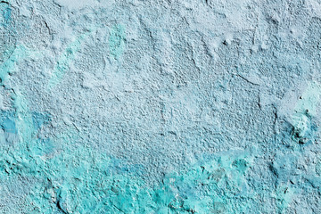Fototapeta na wymiar Blue wall abstract background