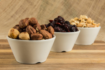 bowl of mixed nuts