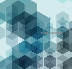 Vector Abstract geometric background. Template brochure design.