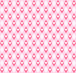 Valentine dayr Argyle. Pattern Scottish cage