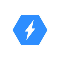 Modern Lighting Icon Button Logo