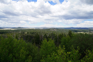 panorama of mountains