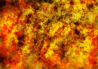 Digital paintings abstract fire background