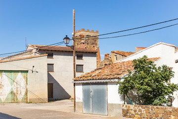 Badenas village, province of Teruel, Aragon, Spain
