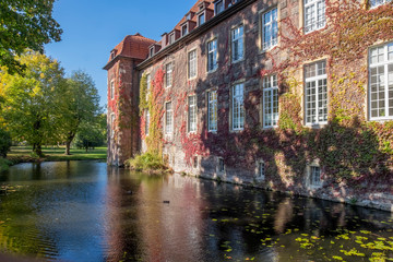 Herbst am Wasserschloß Velen