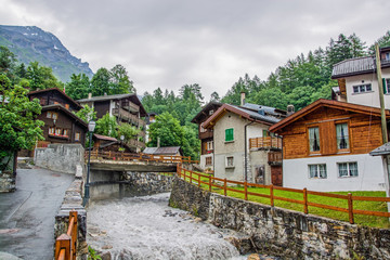 Leukerbad, Wallis, Schweiz