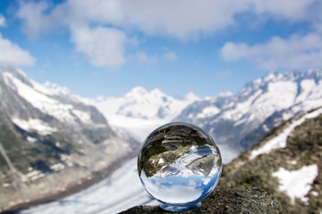 Aletschgletscher, Wallis, Schweiz