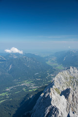 Garmisch-Partenkirchen an der Zugspitze, Bayern, Deutschland