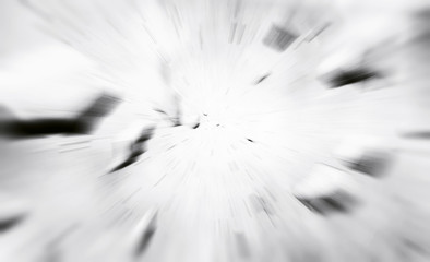 meteorite shower or the global burst