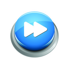 Modern Fast Forward Icon Button Logo