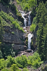Double Waterfall by Skip Weeks