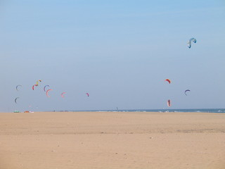 Castelldefels beach. Barcelona. Spain