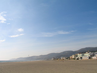 Castelldefels beach. Barcelona. Spain