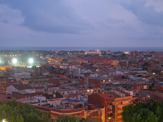 Castle of  Castelldefels. Barcelona. Spain