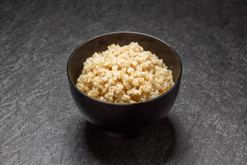 玄米ご飯　Brown rice Japanese food