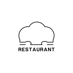 restaurant icon vector