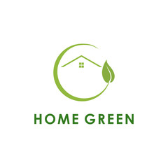 home green logo design