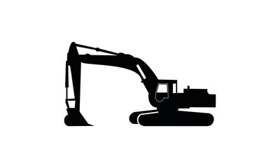 Excavator vector