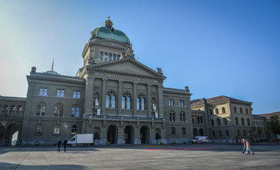 Parliament Building in Bern, Switzerland