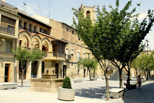 Olite. Historical village of Navarra. Spain