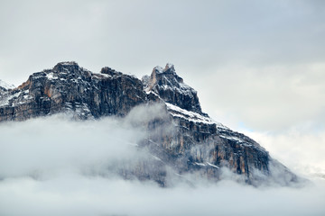 Foggy mountain
