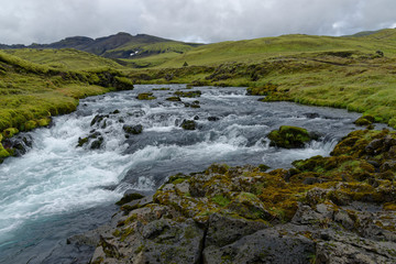 Landschaft entlang der F208, Island