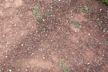 Red texture Gravel