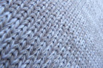 gray knitted knitwear background for decor background wool acryth natural material