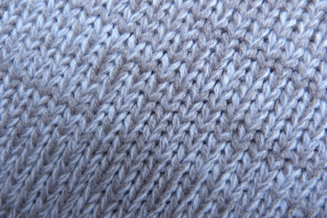 gray knitted knitwear background for decor background wool acryth natural material