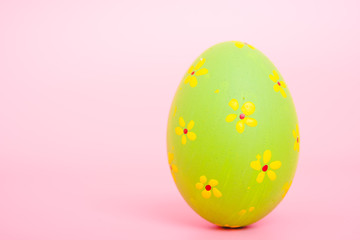 Beautiful Easter green egg color