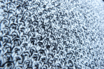 gray knitted knitwear background for decor background wool acryth natural material