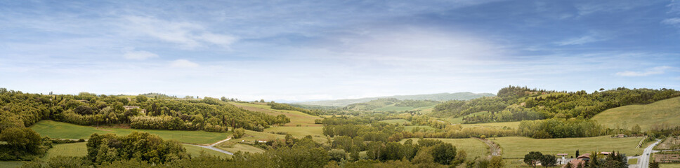 Tuscany - Landscape panorama, Toscana - Italy