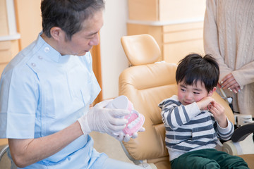 歯医者が嫌いな子供