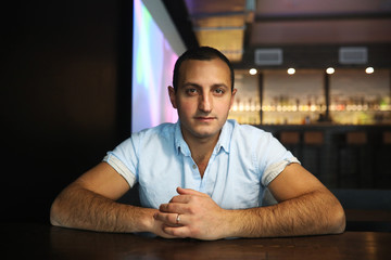 Armenian handsome man portrait