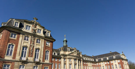 Fototapeta premium Schloss in Münster, Nordrhein Westfalen