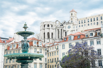 Fototapeta na wymiar piękna Lizbona, Portugalia