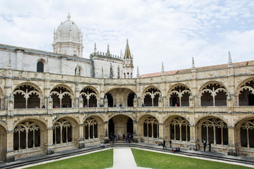 Fototapeta na wymiar Klasztor Hieronimitów w Lizbonie, Portugalia