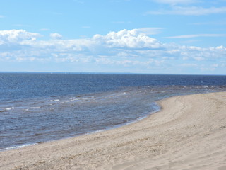Fototapeta na wymiar Beach of Baltic Sea