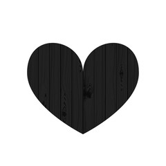 Wooden heart.