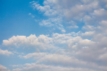 cloud with blue sky.
