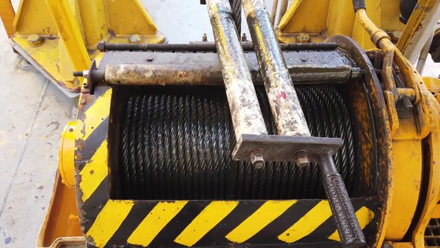 Air Winch (Air Tugger) on the Rig - Oil Field Equipment