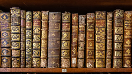 Old Books in Joanina Library, Univerisyt of Coimbra